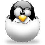 BILD schlüpfendes Tux